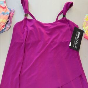 Miraclesuit Magenta Tankini